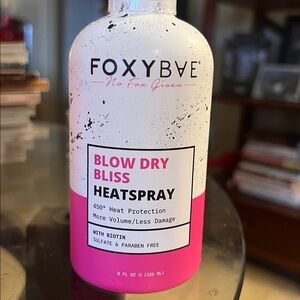 FOXYBAE Blow Dry Bliss Heat Protectant Spray - Pink